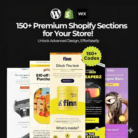 Shopify Sections Codebook