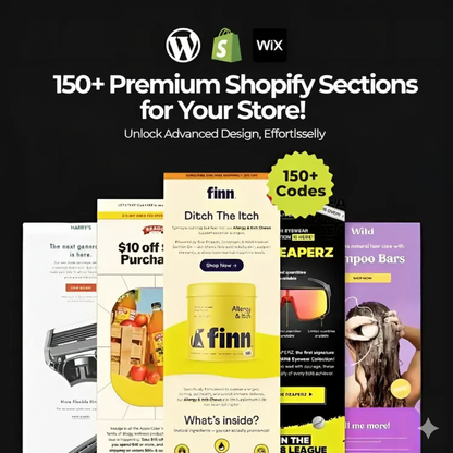 Shopify Sections Codebook